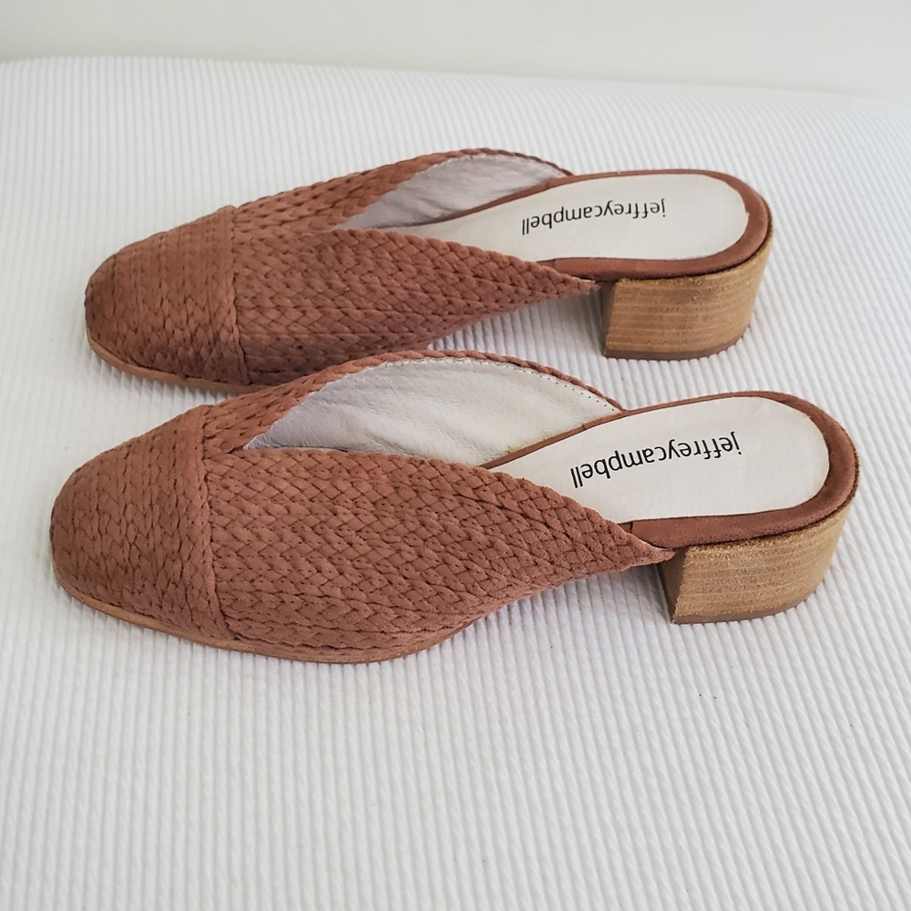 Jeffrey Campbell Sauza Woven Slides
